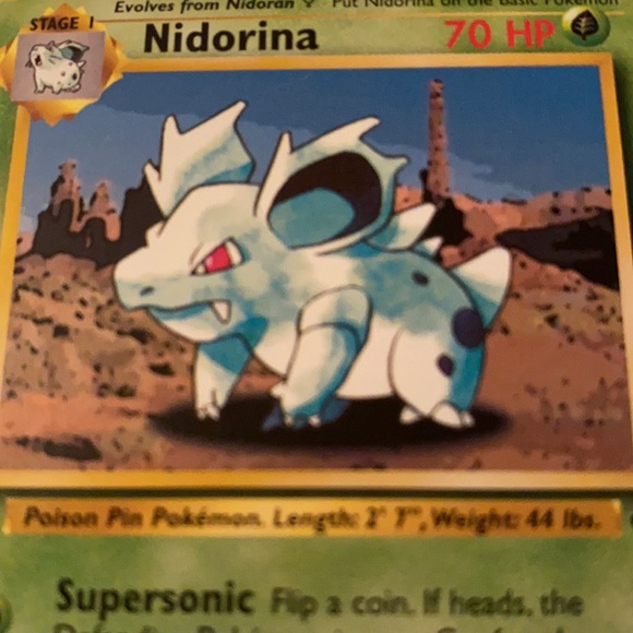 rare nidoran pokemon card Cards & Artwork The item may be similar but not exactly the same as the image (e.g Pokemon Nidoran F 029/165 Scarlet